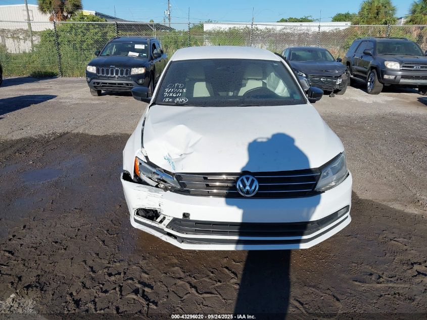 2016 Volkswagen Jetta 1.8T Sport VIN: 3VWD17AJ3GM227458 Lot: 43296020
