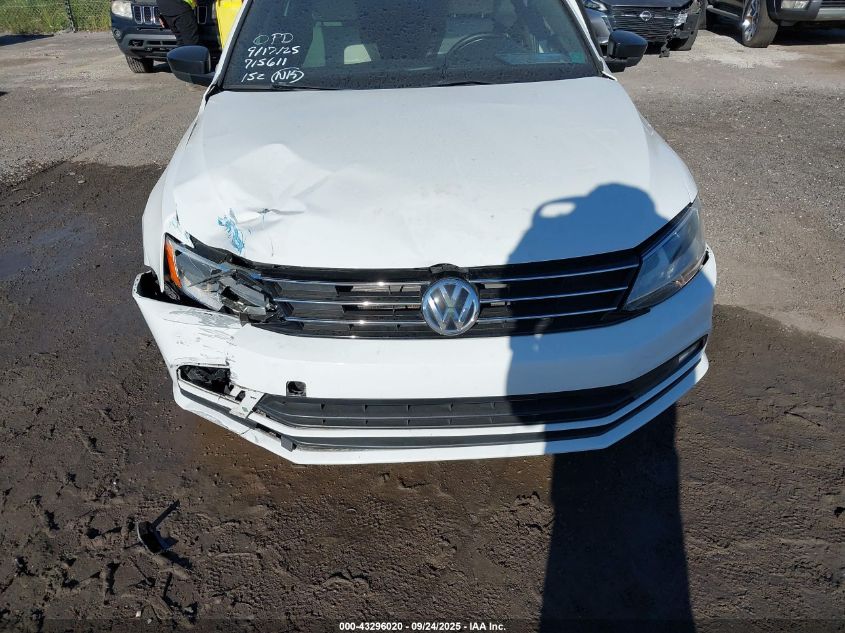 2016 Volkswagen Jetta 1.8T Sport VIN: 3VWD17AJ3GM227458 Lot: 43296020
