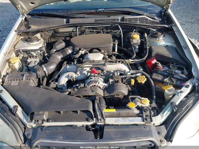 2006 Subaru Outback 2.5I VIN: 4S4BP61C067356346 Lot: 43296022