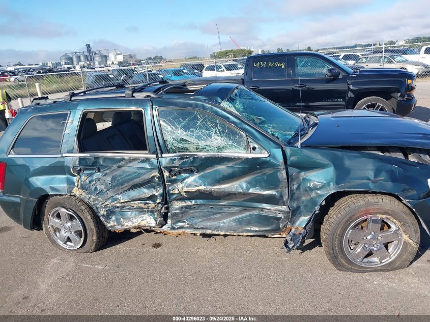 2005 Jeep Grand Cherokee Limited VIN: 1J4HR58N75C649705 Lot: 43296023