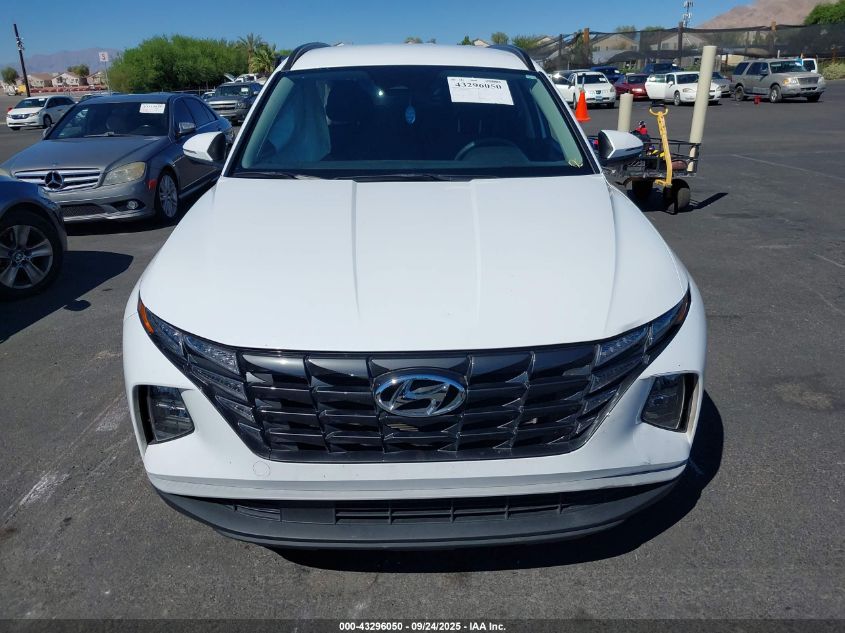 2022 Hyundai Tucson Sel VIN: KM8JBCAE3NU166406 Lot: 43296050