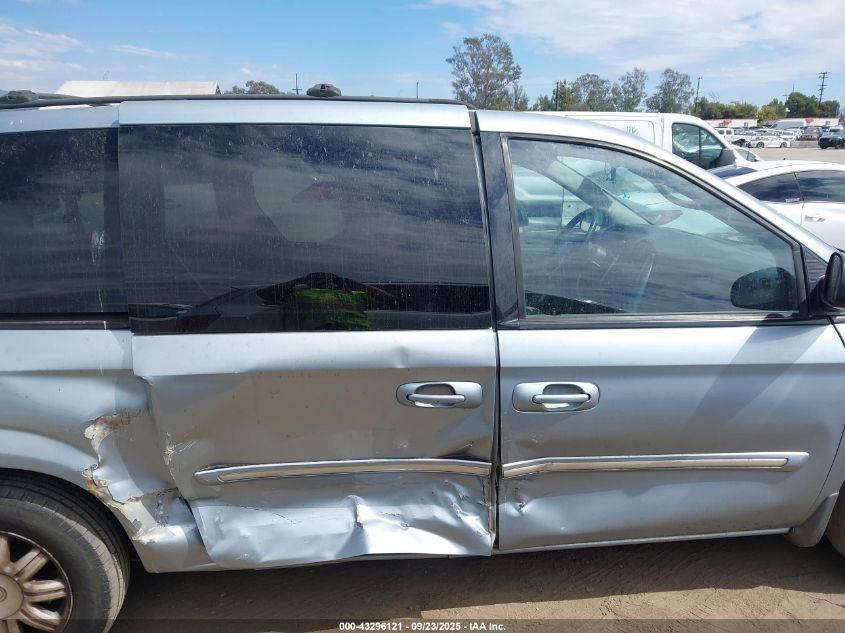 2006 Chrysler Town & Country Touring VIN: 2A4GP54L86R755997 Lot: 43296121