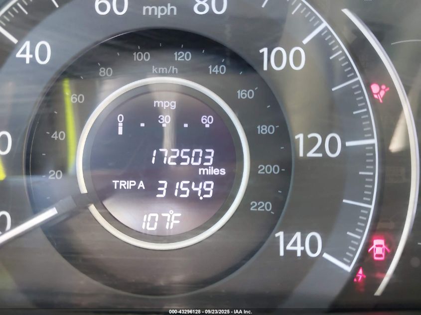 2014 Honda Cr-V Lx VIN: 5J6RM3H34EL039220 Lot: 43296128