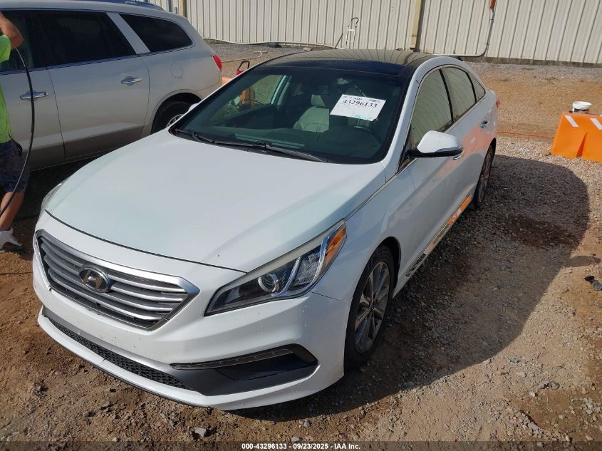 2016 Hyundai Sonata Limited VIN: 5NPE34AF5GH433866 Lot: 43296133