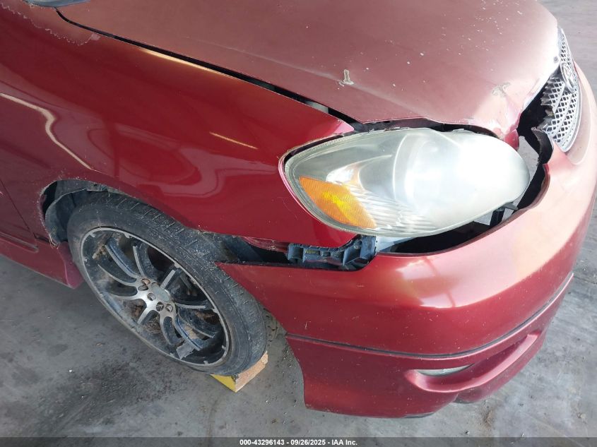 2005 Toyota Corolla S VIN: 1NXBR32E65Z454483 Lot: 43296143