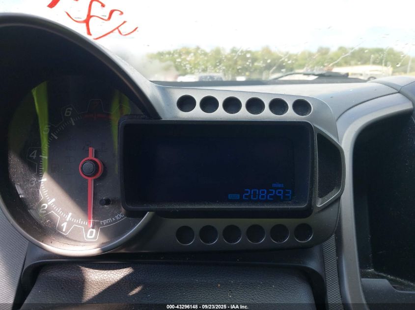 2012 Chevrolet Sonic 2Lt VIN: 1G1JC6SH0C4175307 Lot: 43296148