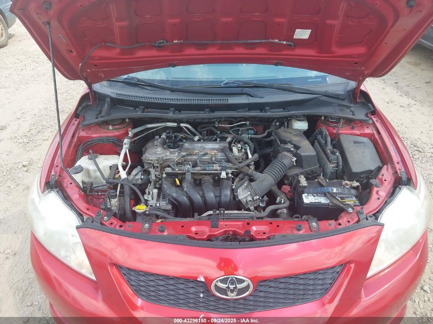 2009 Toyota Corolla Le VIN: JTDBL40E69J004998 Lot: 43296150