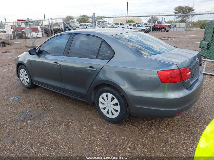 2013 VOLKSWAGEN JETTA 2.0L S - 3VW2K7AJXDM405527