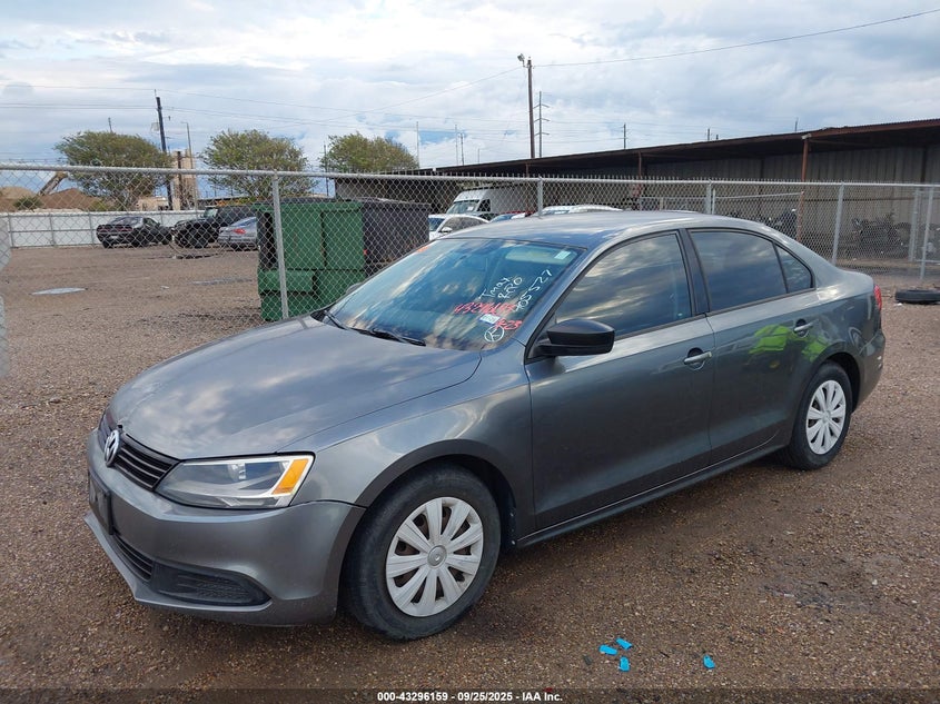 2013 VOLKSWAGEN JETTA 2.0L S - 3VW2K7AJXDM405527