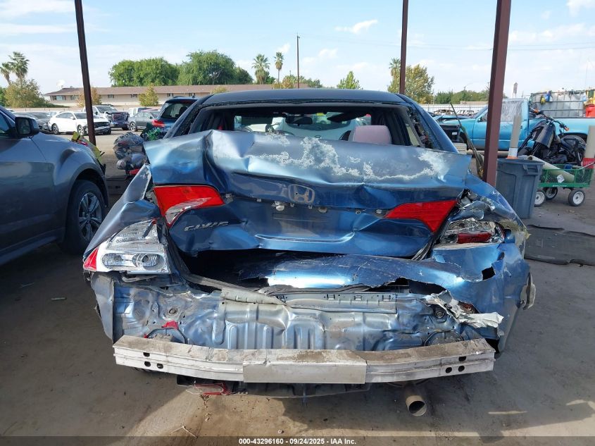 2007 Honda Civic Lx VIN: JHMFA16587S006965 Lot: 43296160