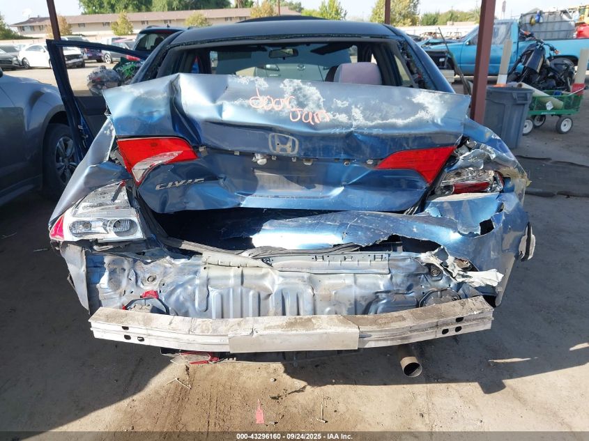 2007 Honda Civic Lx VIN: JHMFA16587S006965 Lot: 43296160