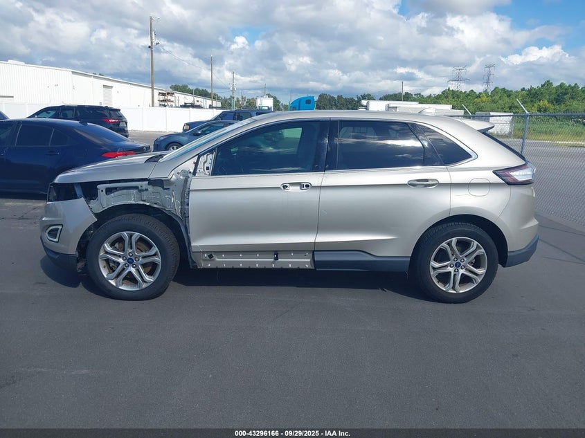 2017 Ford Edge Titanium VIN: 2FMPK3K83HBC07694 Lot: 43296166