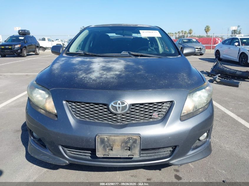 2009 Toyota Corolla S VIN: 1NXBU40E69Z122587 Lot: 43296177