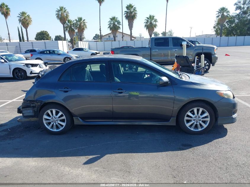 2009 Toyota Corolla S VIN: 1NXBU40E69Z122587 Lot: 43296177