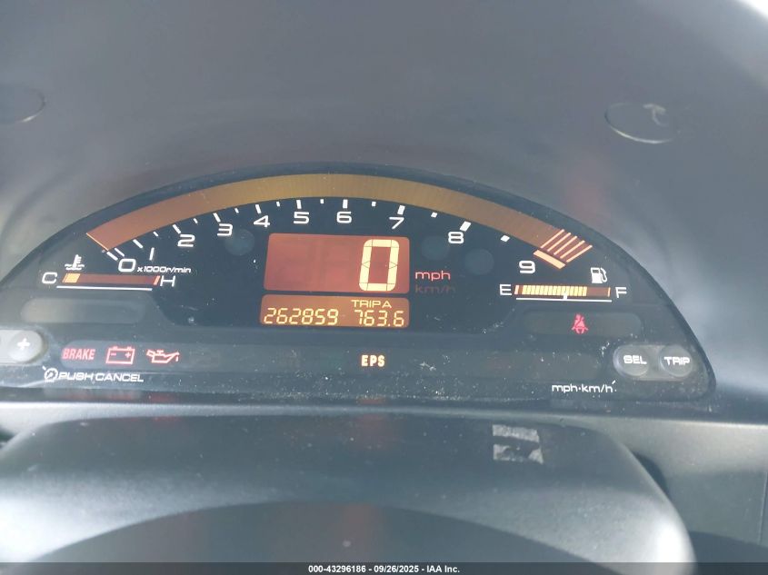 2001 Honda S2000 VIN: JHMAP11491T004263 Lot: 43296186