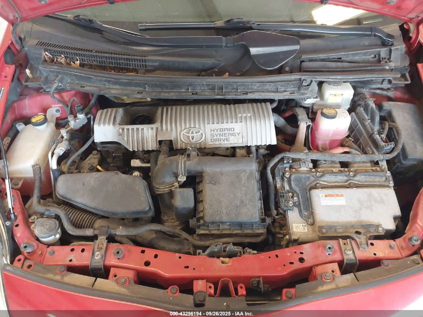 2011 Toyota Prius Three VIN: JTDKN3DU2B0254966 Lot: 43296194