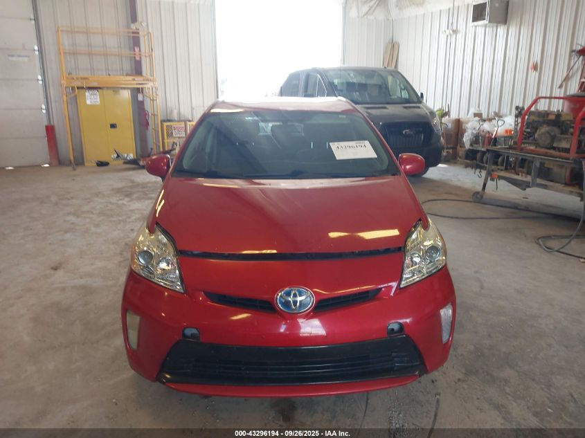 2011 Toyota Prius Three VIN: JTDKN3DU2B0254966 Lot: 43296194