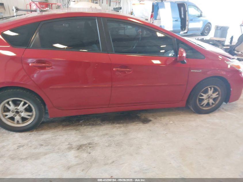 2011 Toyota Prius Three VIN: JTDKN3DU2B0254966 Lot: 43296194