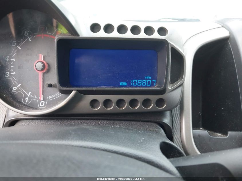 2013 Chevrolet Sonic Lt Auto VIN: 1G1JC6SH7D4209079 Lot: 43296206