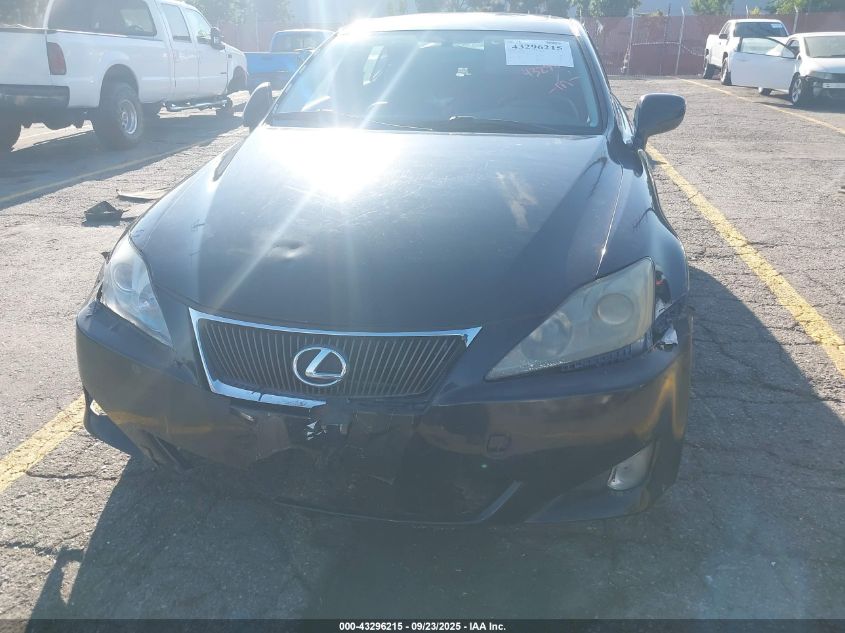 2006 Lexus Is 250 VIN: JTHBK262265016279 Lot: 43296215