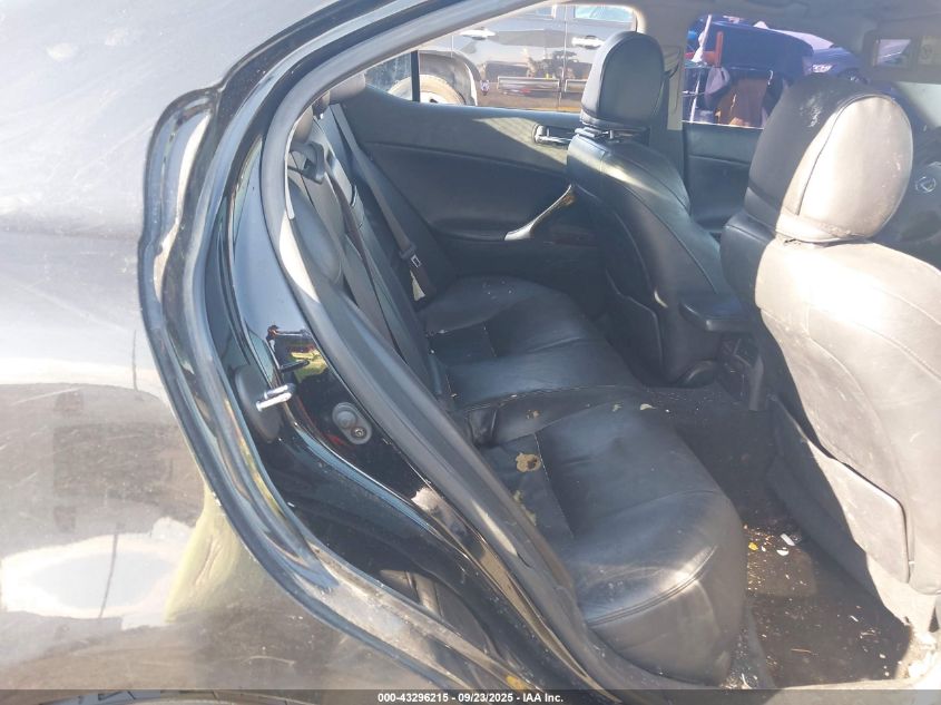 2006 Lexus Is 250 VIN: JTHBK262265016279 Lot: 43296215