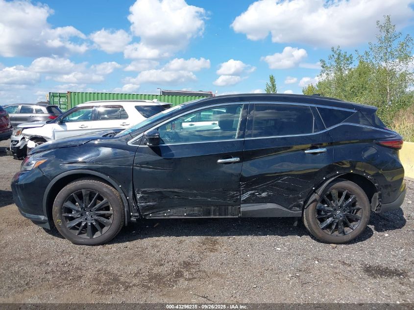 2024 Nissan Murano Sv Intelligent Awd VIN: 5N1AZ2BS6RC129856 Lot: 43296235