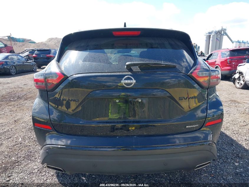 2024 Nissan Murano Sv Intelligent Awd VIN: 5N1AZ2BS6RC129856 Lot: 43296235