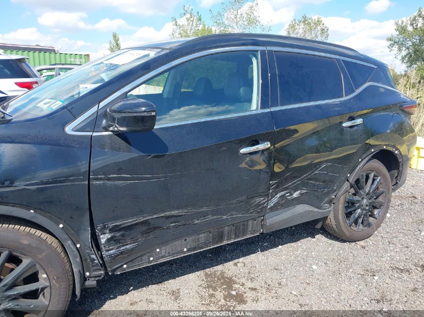 2024 Nissan Murano Sv Intelligent Awd VIN: 5N1AZ2BS6RC129856 Lot: 43296235