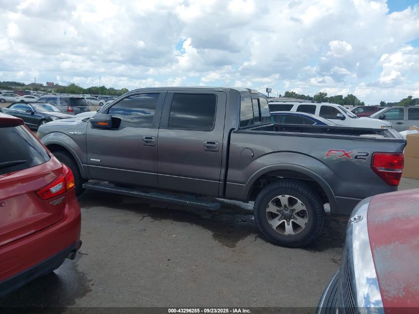 2012 Ford F-150 Fx2 VIN: 1FTFW1CT5CFC02130 Lot: 43296285