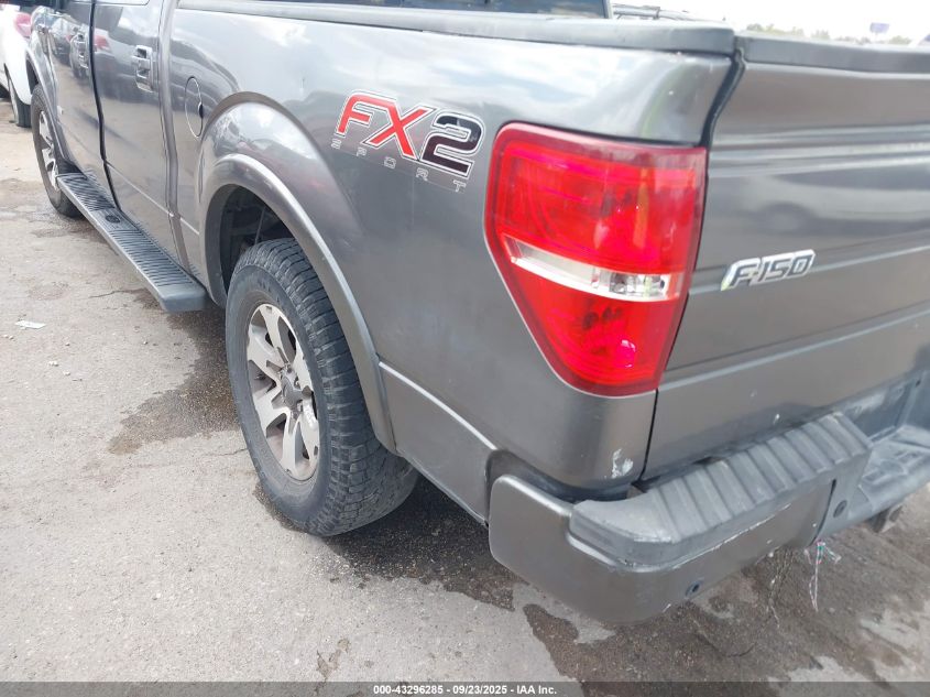 2012 Ford F-150 Fx2 VIN: 1FTFW1CT5CFC02130 Lot: 43296285