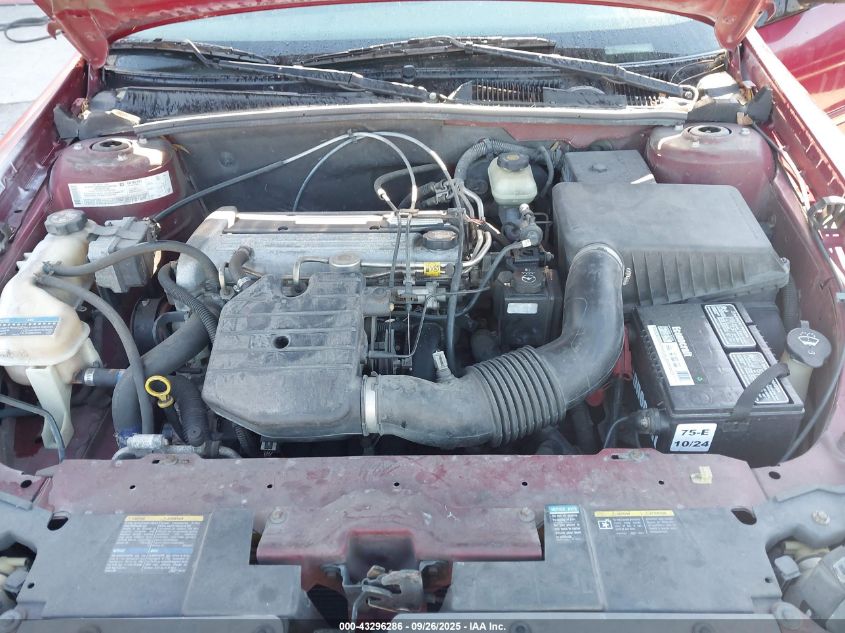 2004 Chevrolet Classic VIN: 1G1ND52FX4M598923 Lot: 43296286