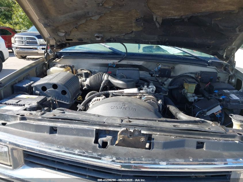 1998 Chevrolet C2500 Fleetside VIN: 1GCGC29R6WE161757 Lot: 43296290