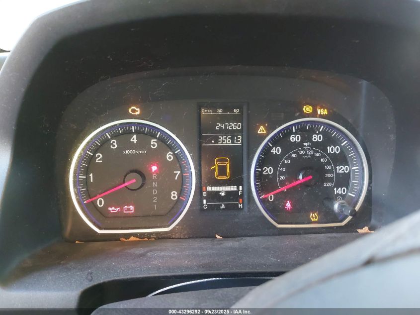 2008 Honda Cr-V Lx VIN: JHLRE38388C022611 Lot: 43296292