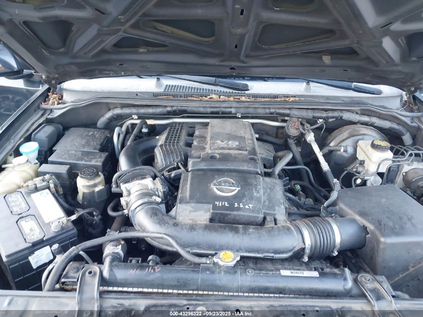 2008 Nissan Pathfinder Le VIN: 5N1AR18U88C632872 Lot: 43296322