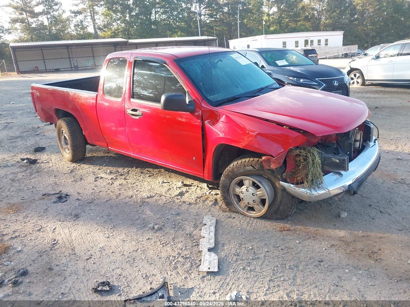 2007 Chevrolet Colorado Lt red truck gasoline 1GCCS199278209900 photo #1