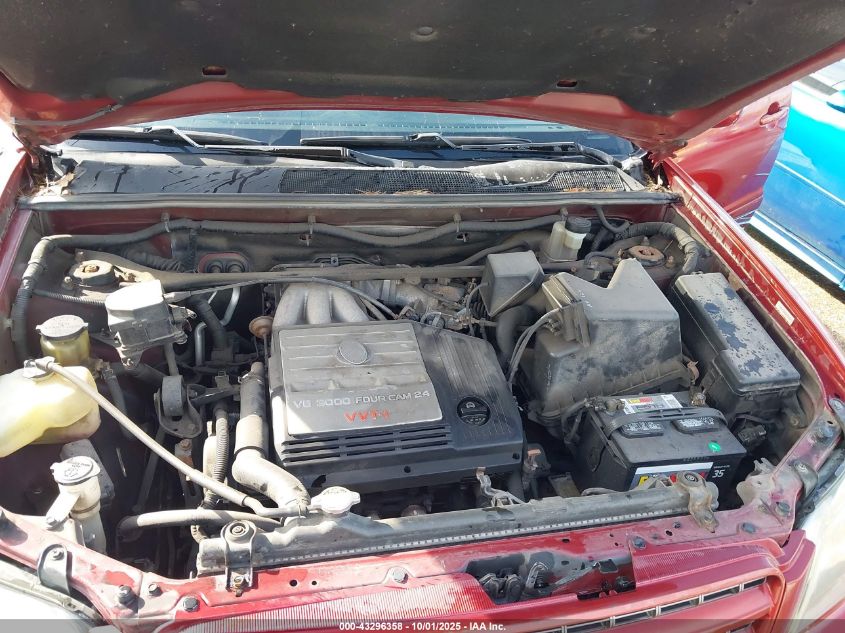 2001 Toyota Highlander V6 (A4) VIN: JTEHF21A110013082 Lot: 43296358