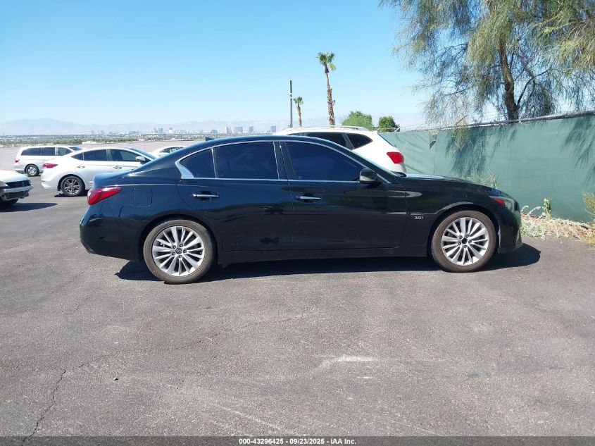2020 Infiniti Q50 Luxe VIN: JN1EV7AP7LM206492 Lot: 43296425