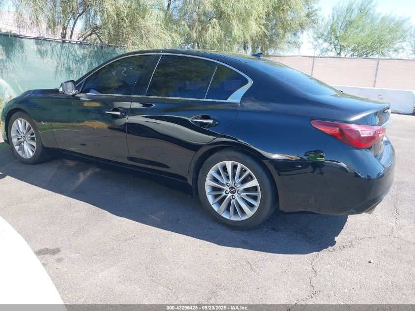 2020 Infiniti Q50 Luxe VIN: JN1EV7AP7LM206492 Lot: 43296425