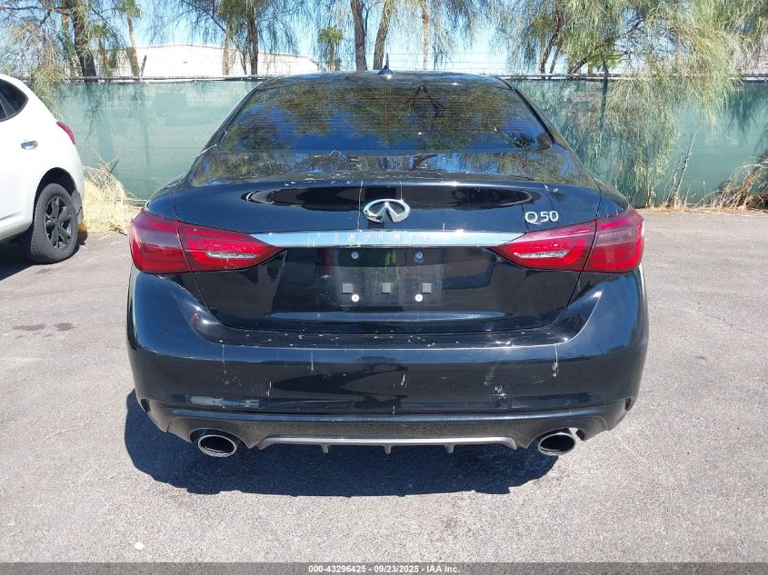 2020 Infiniti Q50 Luxe VIN: JN1EV7AP7LM206492 Lot: 43296425
