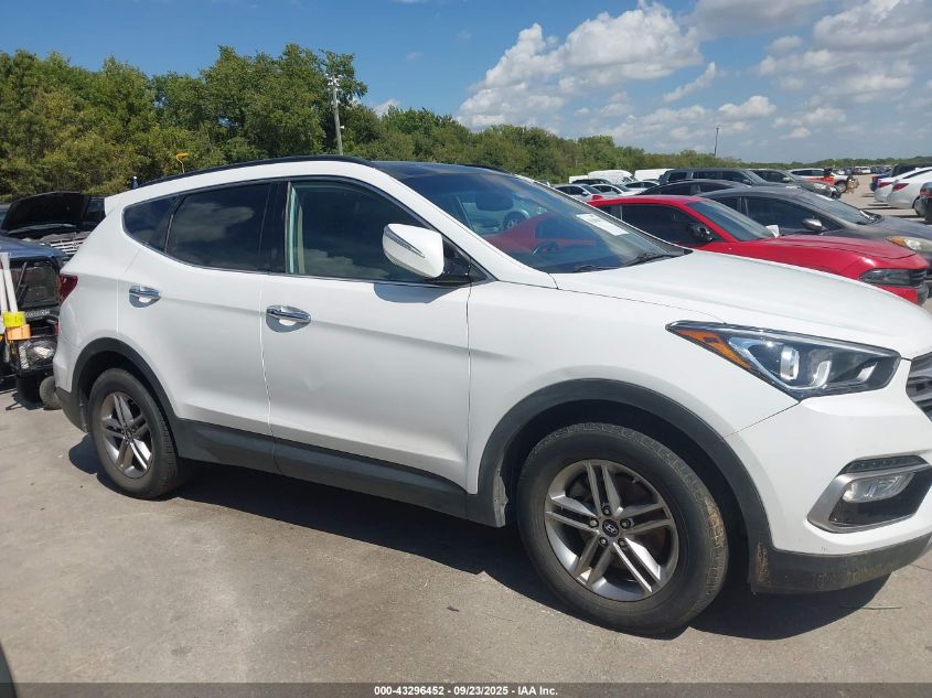 2017 Hyundai Santa Fe Sport 2.4L VIN: 5XYZU3LB6HG458075 Lot: 43296452