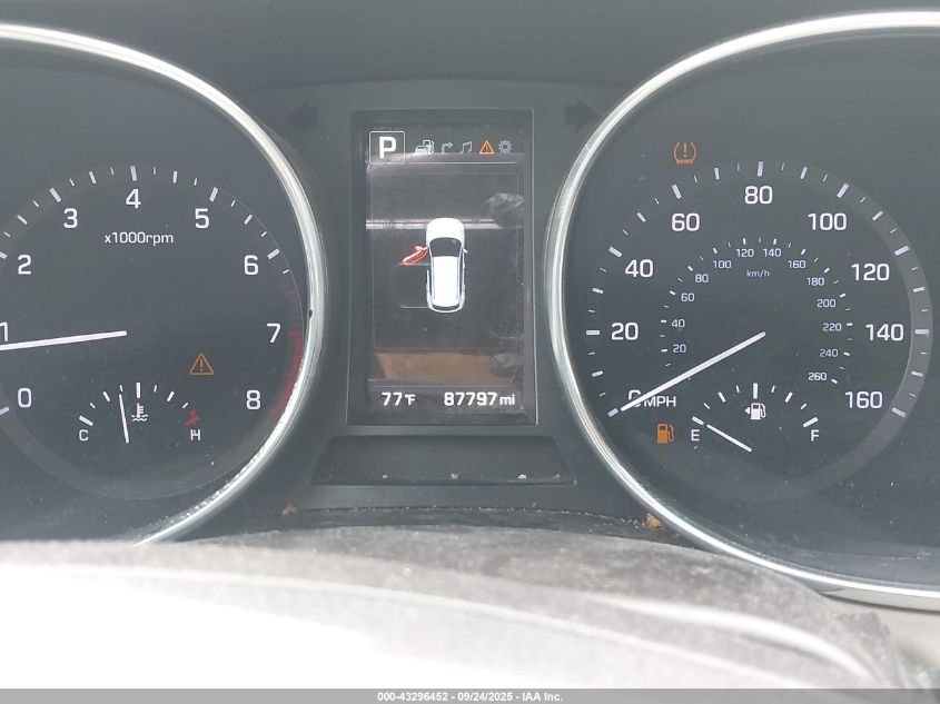 2017 Hyundai Santa Fe Sport 2.4L VIN: 5XYZU3LB6HG458075 Lot: 43296452