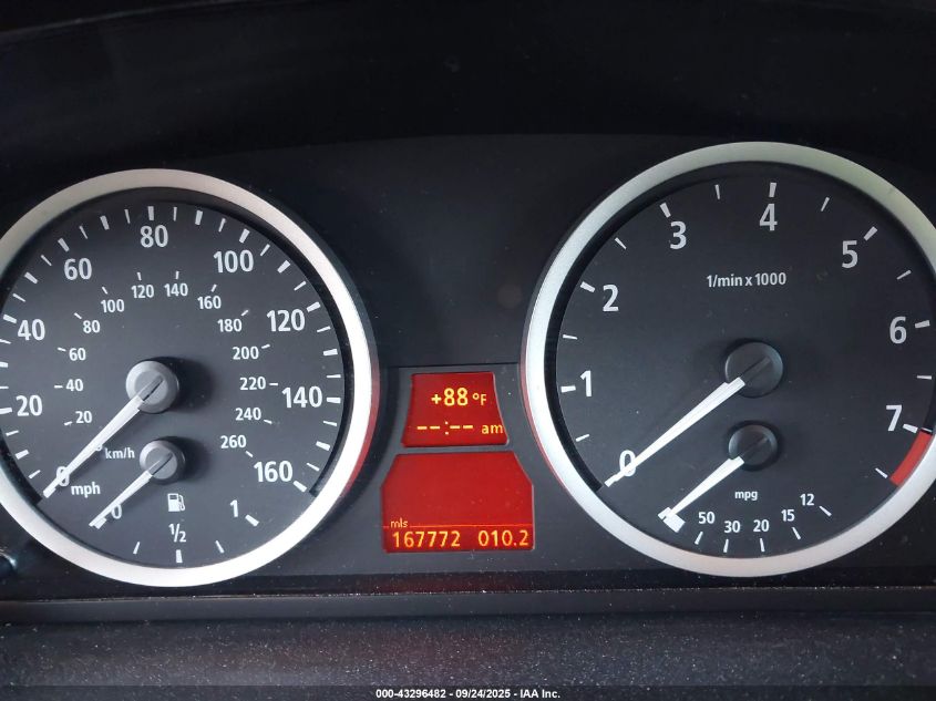 2006 BMW 530I VIN: WBANE73516CM31233 Lot: 43296482