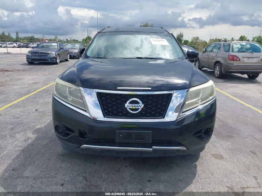 2014 Nissan Pathfinder Sv VIN: 5N1AR2MN9EC696726 Lot: 43296545