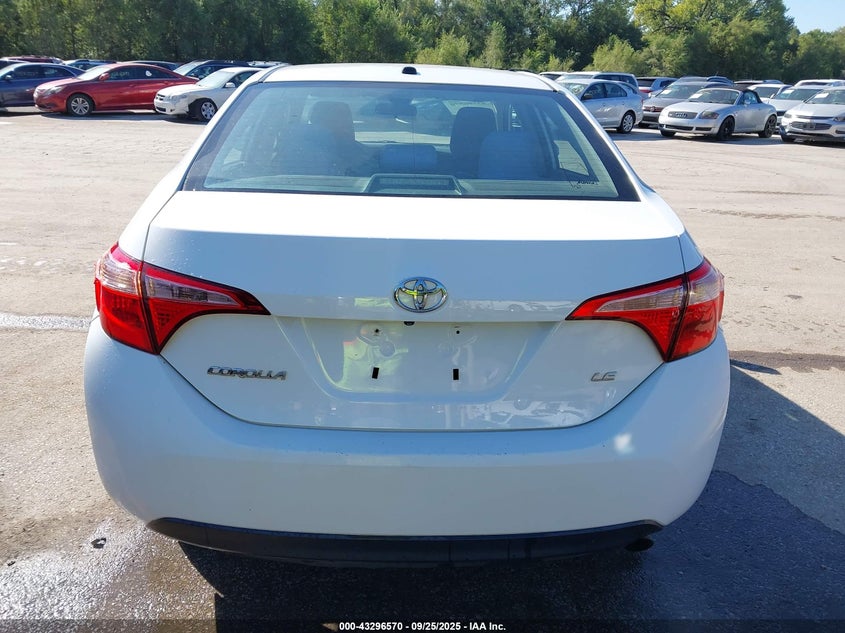 2017 TOYOTA COROLLA LE - 2T1BURHE1HC952136