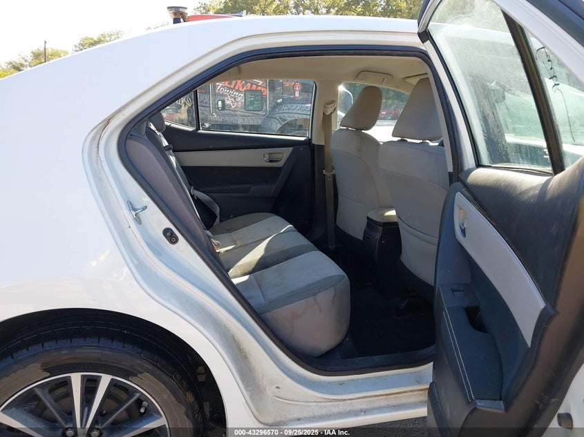 2017 TOYOTA COROLLA LE - 2T1BURHE1HC952136