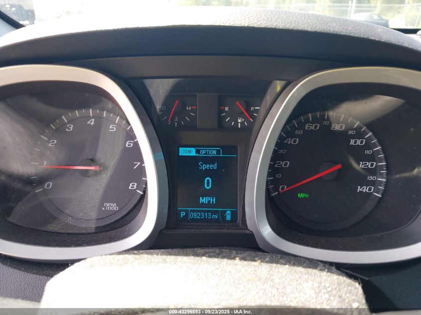 2013 Chevrolet Equinox Ltz VIN: 2GNALFEKXD6124693 Lot: 43296593