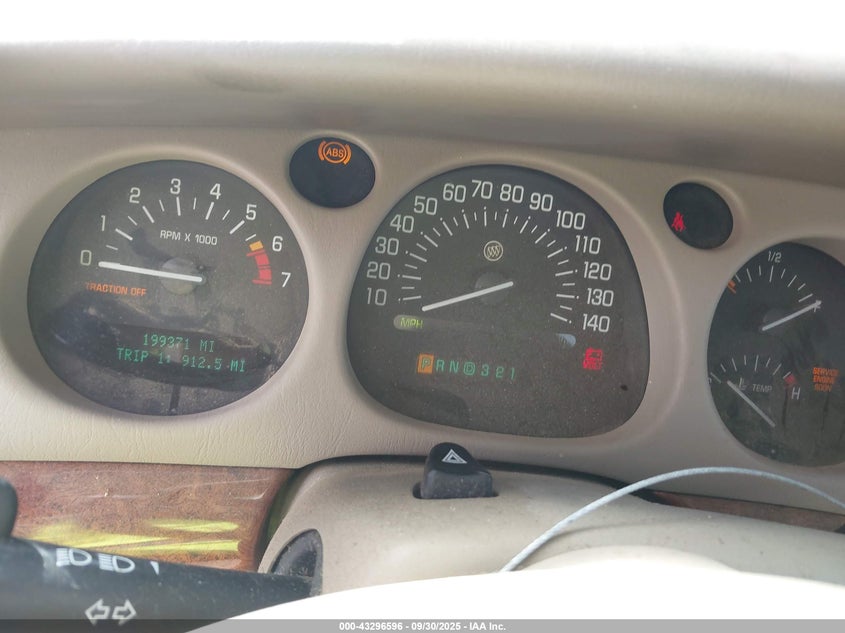 2003 Buick Lesabre Limited VIN: 1G4HR54K53U277740 Lot: 43296596