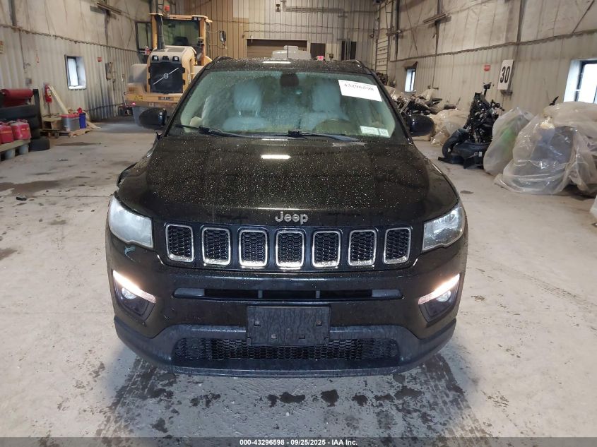 2018 Jeep Compass Latitude 4X4 VIN: 3C4NJDBB3JT350722 Lot: 43296598
