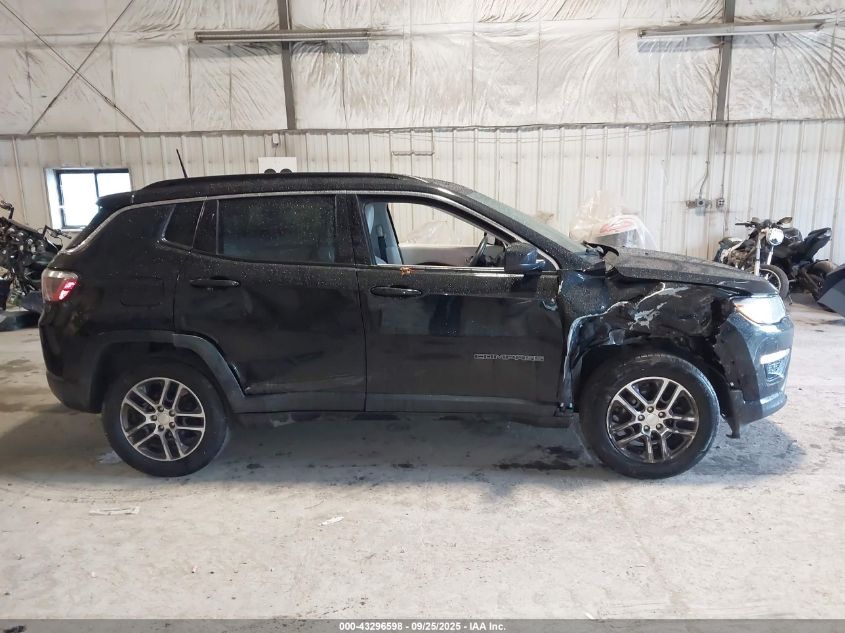 2018 Jeep Compass Latitude 4X4 VIN: 3C4NJDBB3JT350722 Lot: 43296598