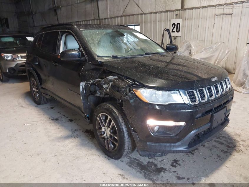 2018 Jeep Compass Latitude 4X4 VIN: 3C4NJDBB3JT350722 Lot: 43296598